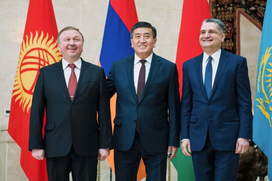 Prime Minister Medvedev's official visit to Kyrgyzstan