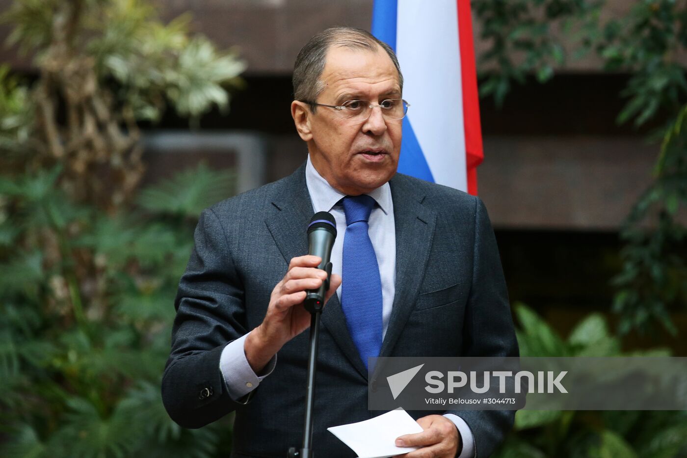 Opening of exhibiton dedicated to 25th anniversary of diplomatic relations between Russia and South Africa