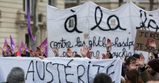 French presidential candidate Mélenchon attends medics' rally in Paris