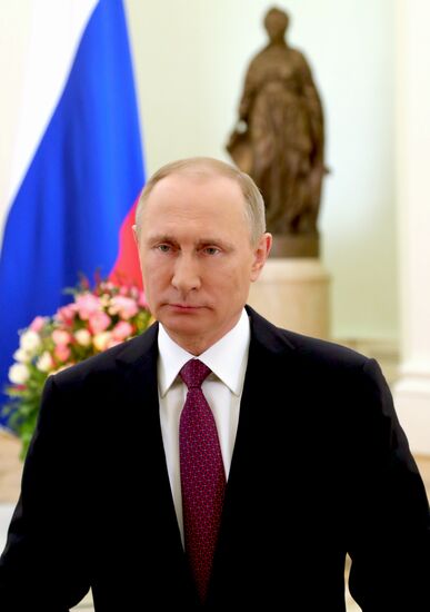 President Vladimir Putin wishes women a happy March 8