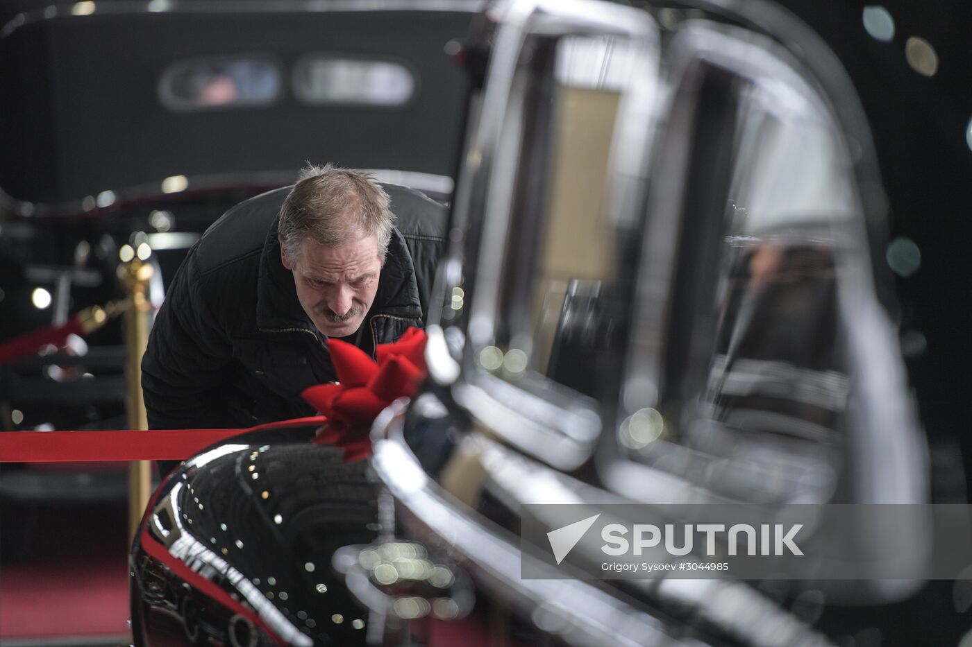 First Motors of Russia retro cars exhibition