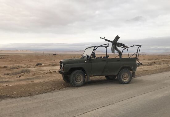 Palmyra recaptured by Syrian Arab Army backed by Russian Air Force