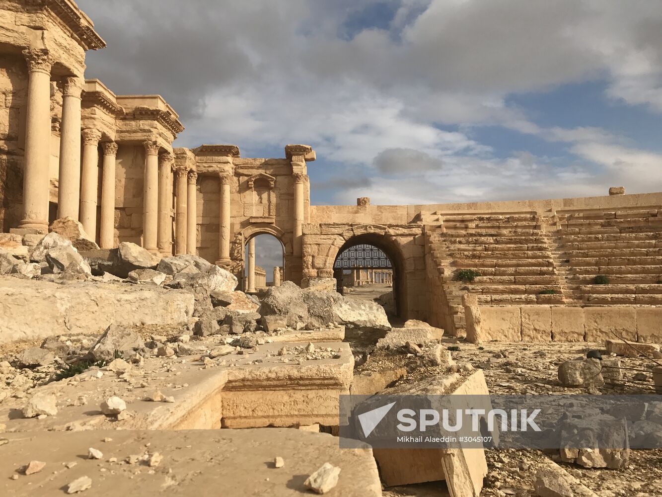 Palmyra recaptured by Syrian Arab Army backed by Russian Air Force