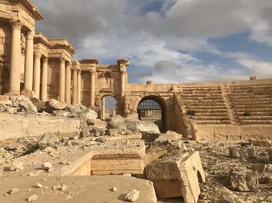 Palmyra recaptured by Syrian Arab Army backed by Russian Air Force