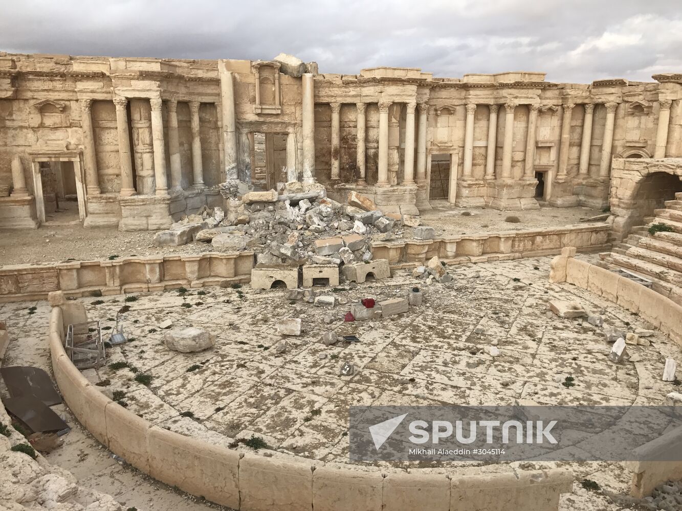 Palmyra recaptured by Syrian Arab Army backed by Russian Air Force