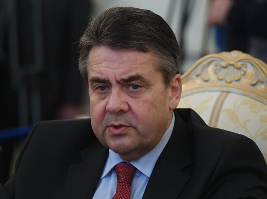 Russian Foreign Minister Sergey Lavrov's meeting with German Foreign Minister Sigmar Gabriel