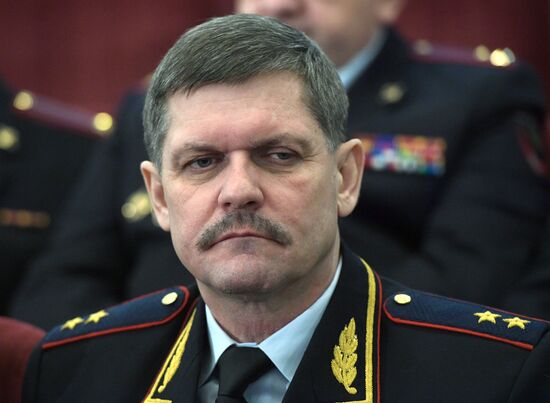 Meeting of Russian Interior Ministry Board