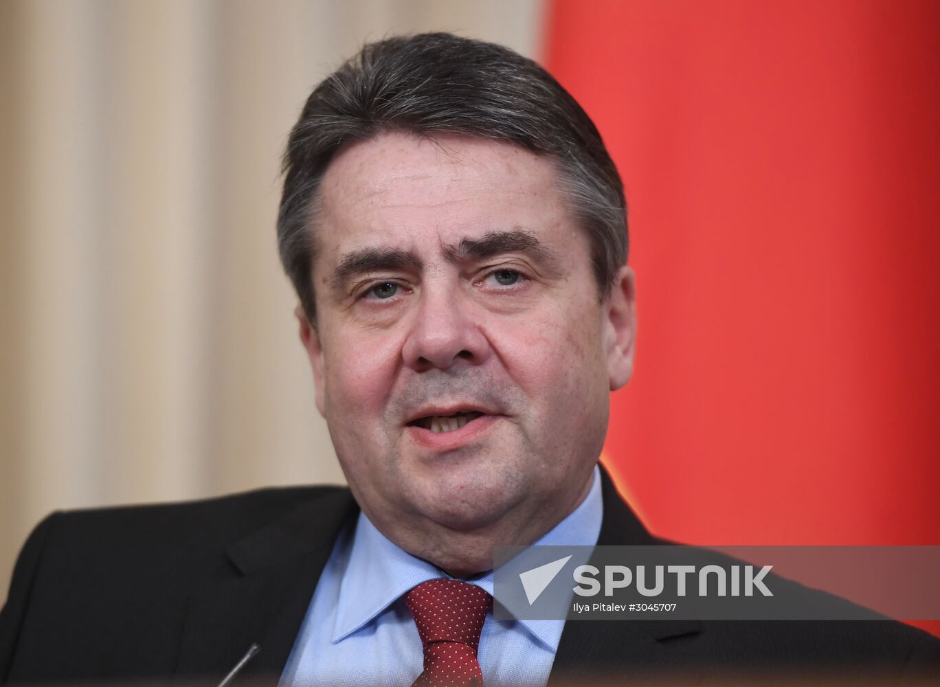 Russian Foreign Minister Sergei Lavrov's meeting with German Foreign Minister Sigmar Gabriel