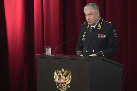 Meeting of Russian Interior Ministry Board