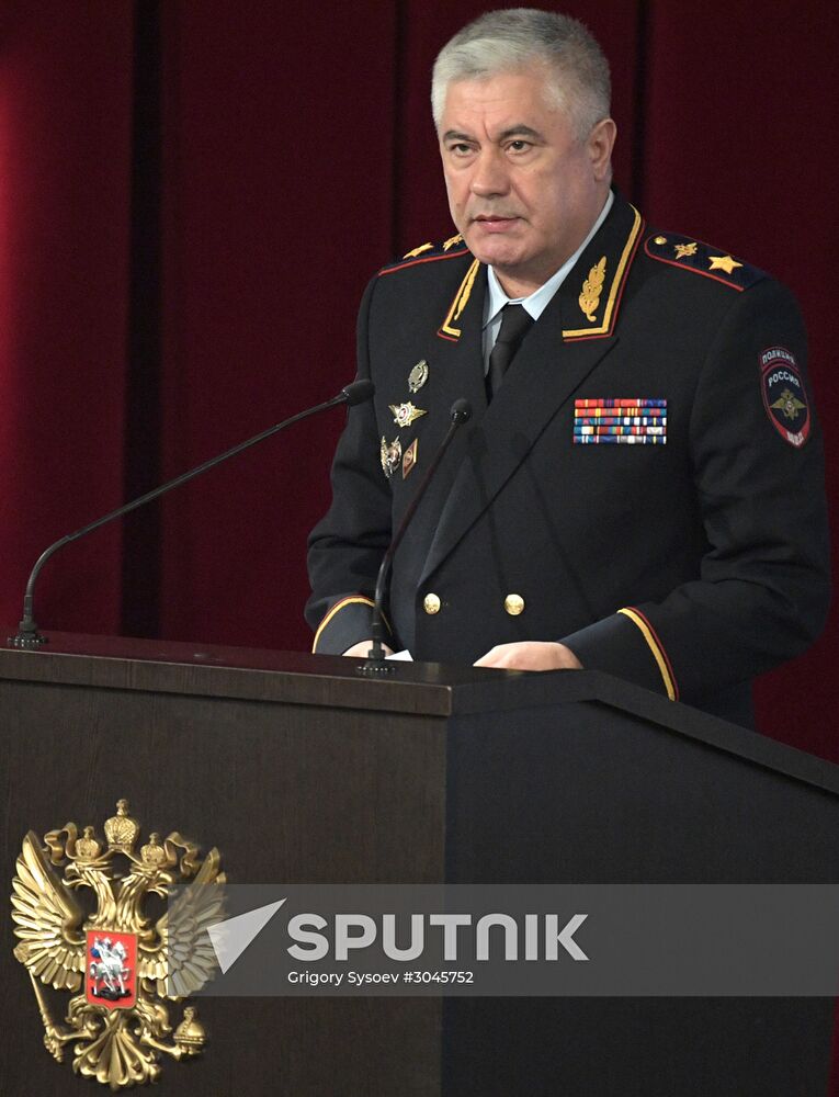 Meeting of Russian Interior Ministry Board