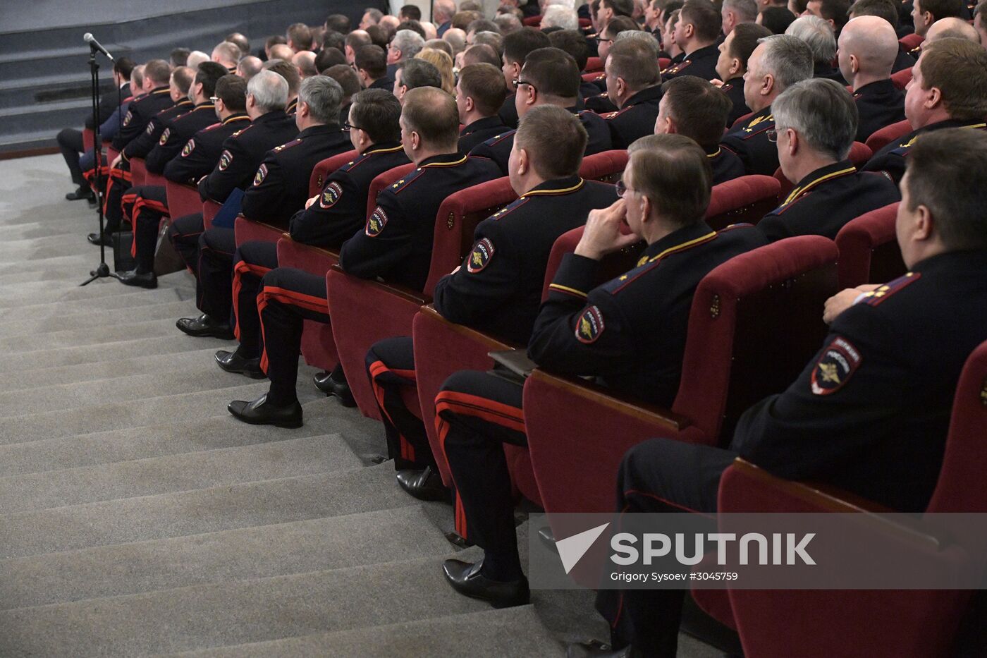 Meeting of Russian Interior Ministry Board