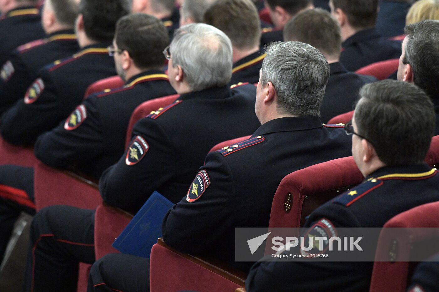 Meeting of Russian Interior Ministry Board