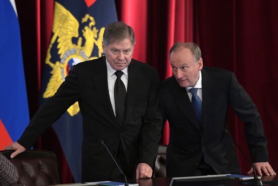 Meeting of Russian Interior Ministry Board