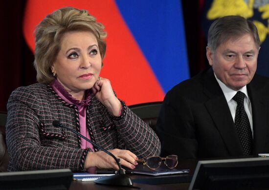 Meeting of Russian Interior Ministry Board