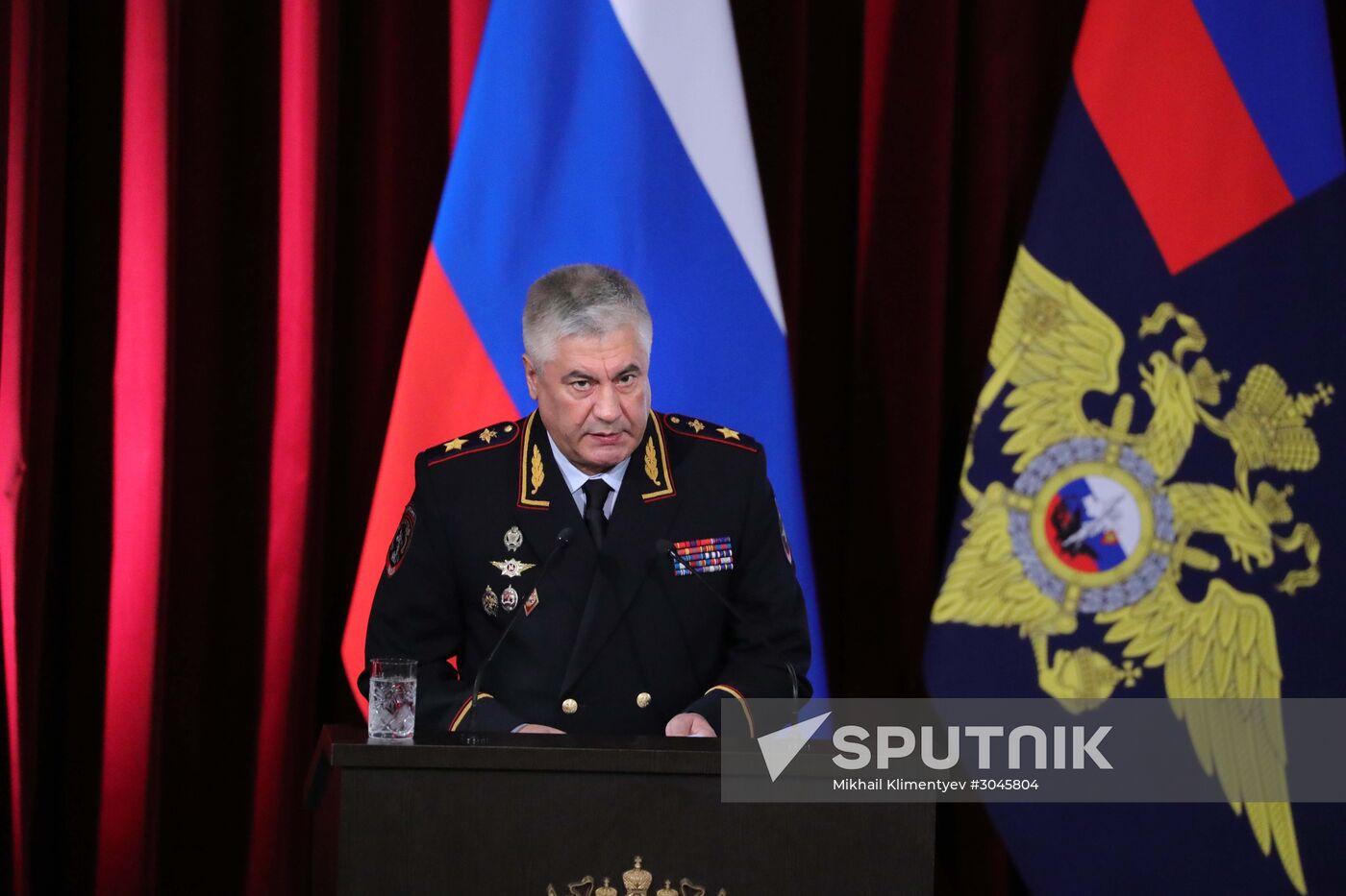 Meeting of Russian Interior Ministry Board