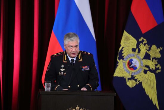Meeting of Russian Interior Ministry Board