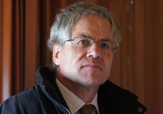President of the International Committee of the Red Cross Peter Maurer visits Stanytsia Luhanska
