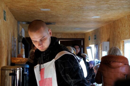 President of the International Committee of the Red Cross Peter Maurer visits Stanytsia Luhanska