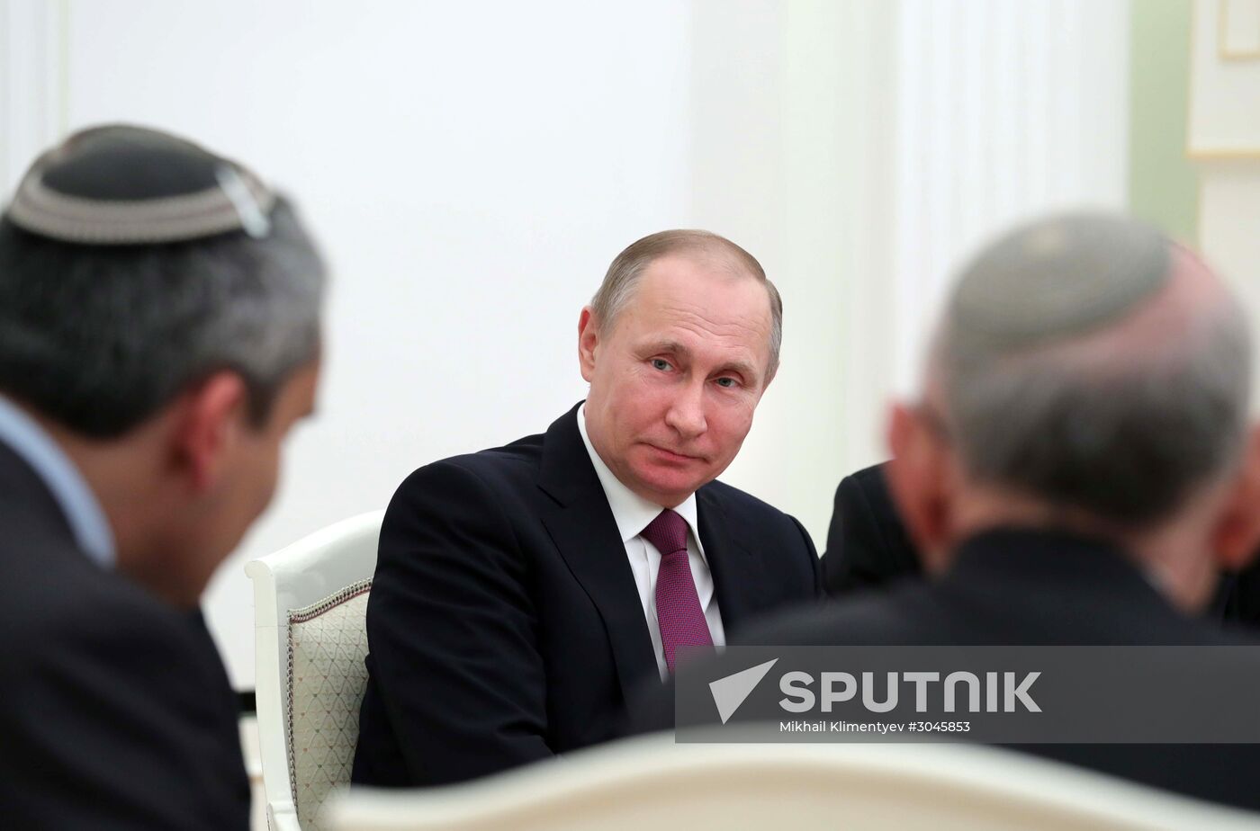 Russian President Vladimir Putin meets with Prime Minister of Israel Benjamin Netanyahu