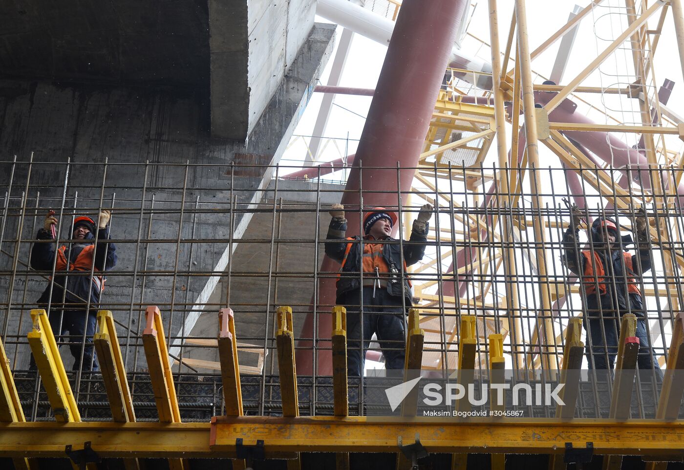 Construction of Samara Arena Stadium