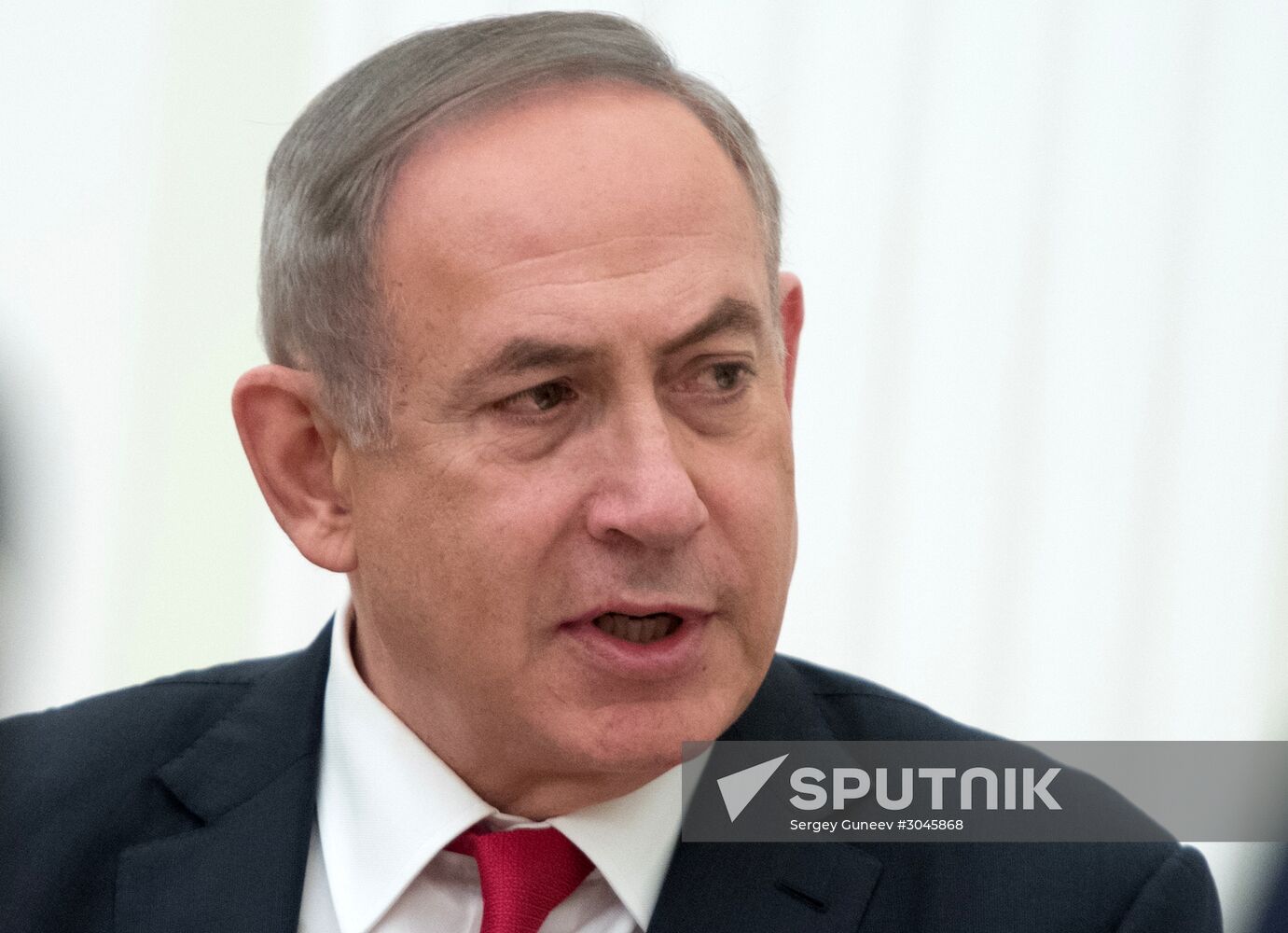 Russian President Vladimir Putin meets with Prime Minister of Israel Benjamin Netanyahu