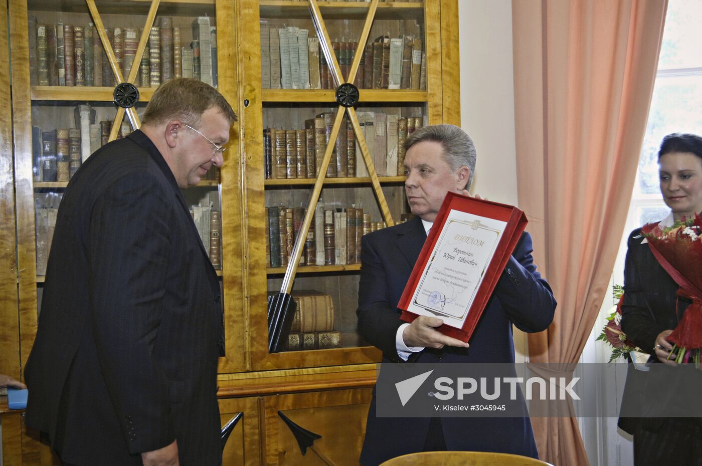 Yury Vorotnin becomes recipient of Robert Rozhdestvensky Prize