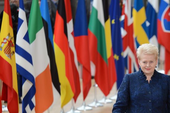 European Council meeting in Brussels