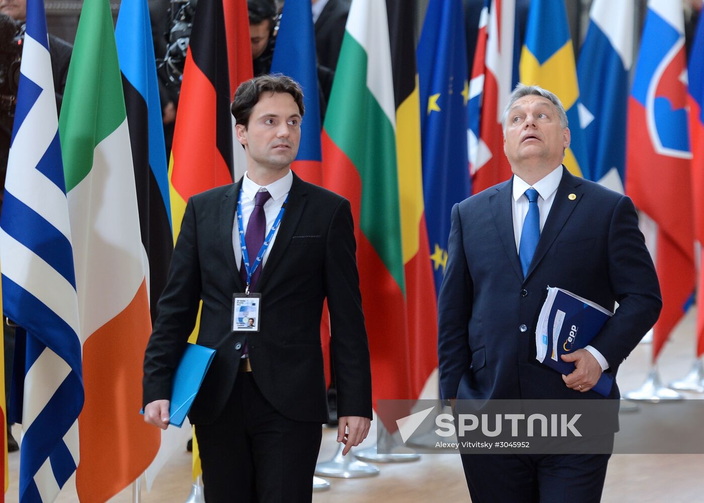 European Council meeting in Brussels