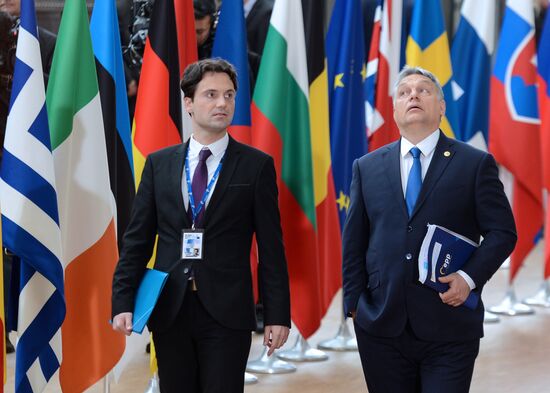 European Council meeting in Brussels
