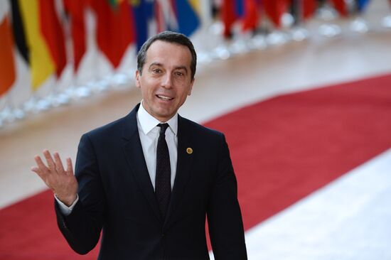 European Council meeting in Brussels