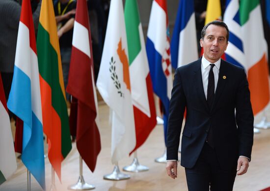 European Council meeting in Brussels