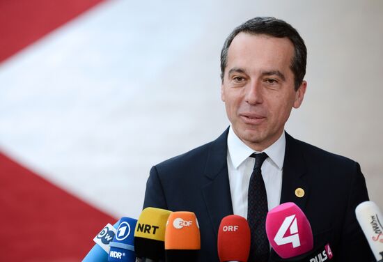 European Council meeting in Brussels