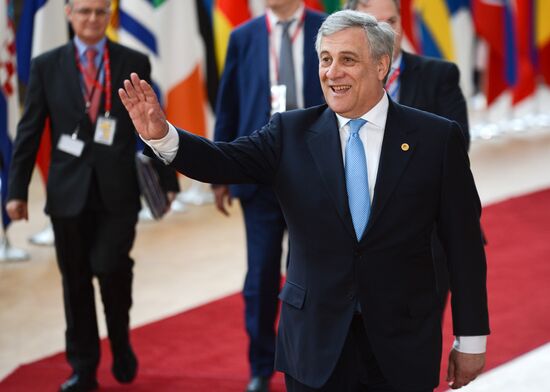 European Council meeting in Brussels