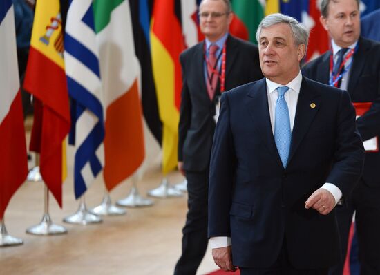 European Council meeting in Brussels