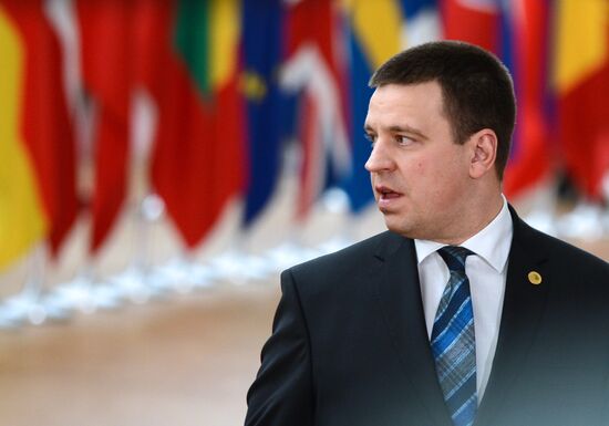 European Council meeting in Brussels