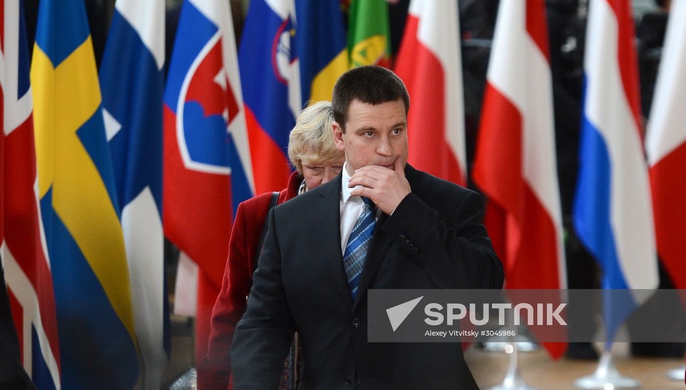 European Council meeting in Brussels