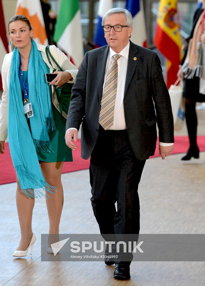 European Council meeting in Brussels