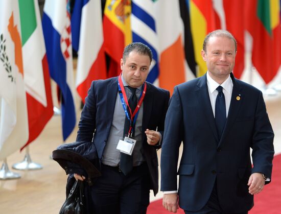 European Council meeting in Brussels