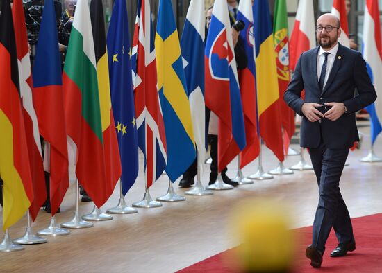 European Council meeting in Brussels