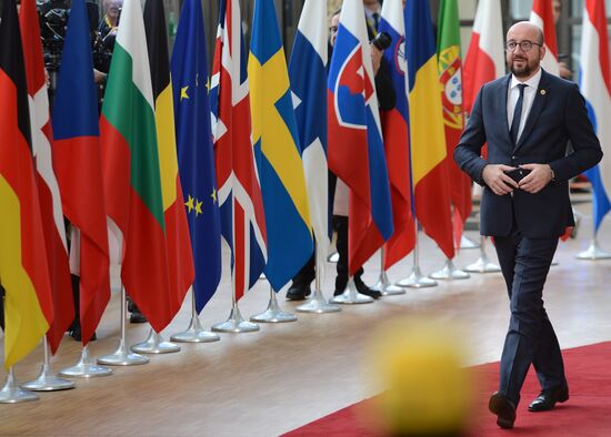 European Council meeting in Brussels