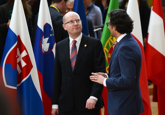 European Council meeting in Brussels