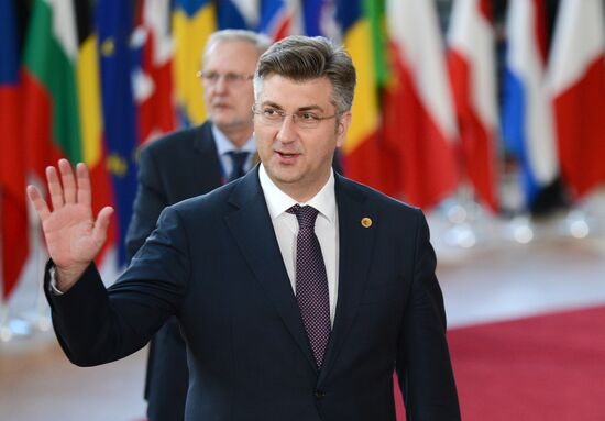 European Council meeting in Brussels