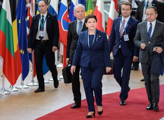 European Council meeting in Brussels