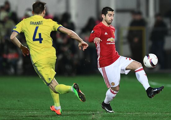 Football. Europa League. Rostov vs. Manchester United