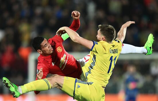 Football. Europa League. Rostov vs. Manchester United