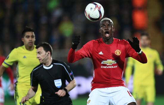 UEFA Europa League. Rostov vs. Manchester United