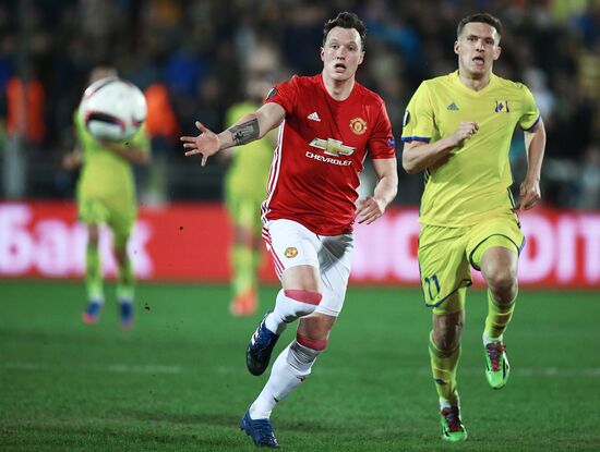 Football. Europa League. Rostov vs. Manchester United