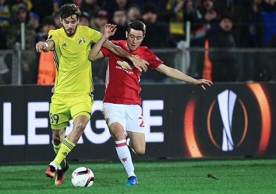 UEFA Europa League. Rostov vs. Manchester United
