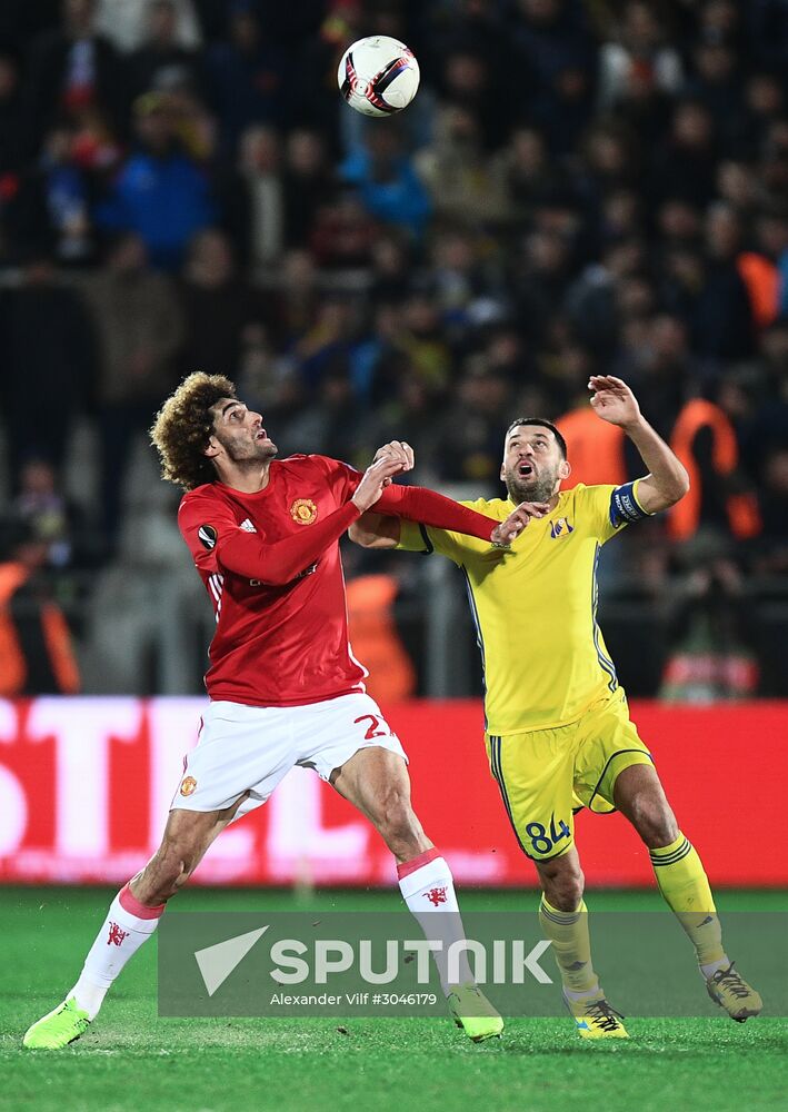 Football. Europa League. Rostov vs. Manchester United