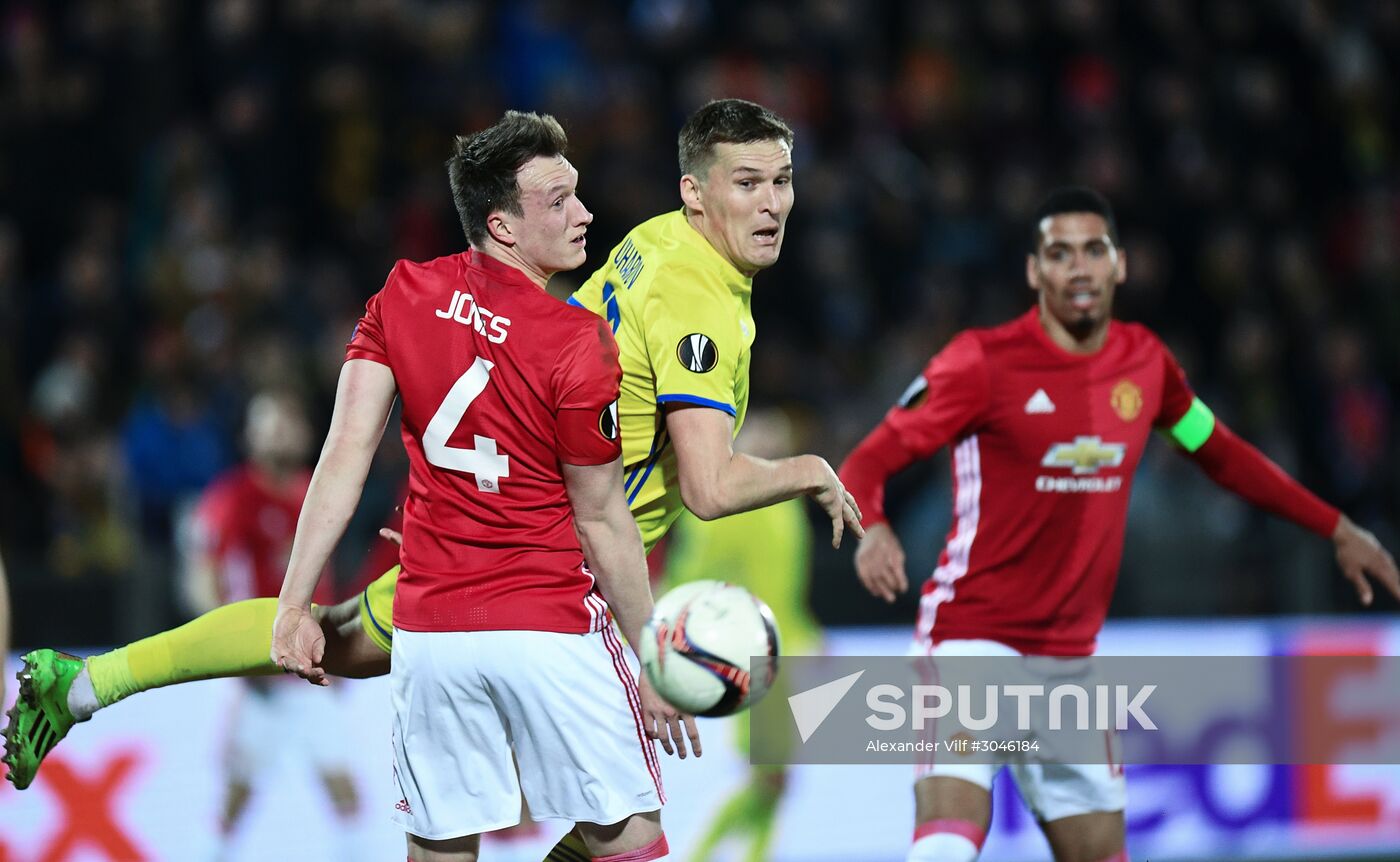 UEFA Europa League. Rostov vs. Manchester United